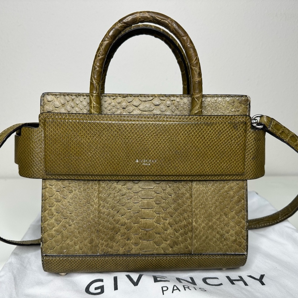Authentic Givenchy Horizon Mini Python *Receipt I… - image 1